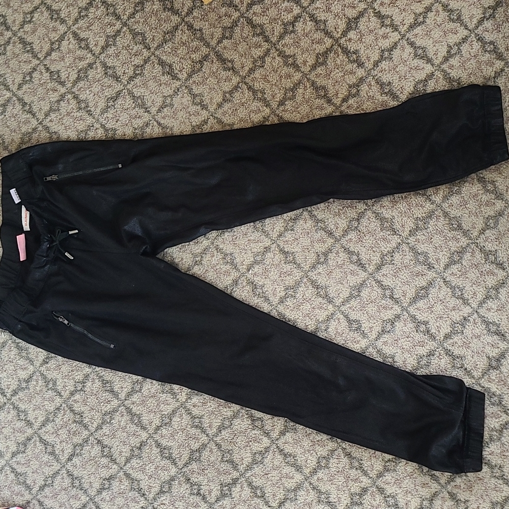 Girls BLANK NYC shimmery faux suede jogger pants